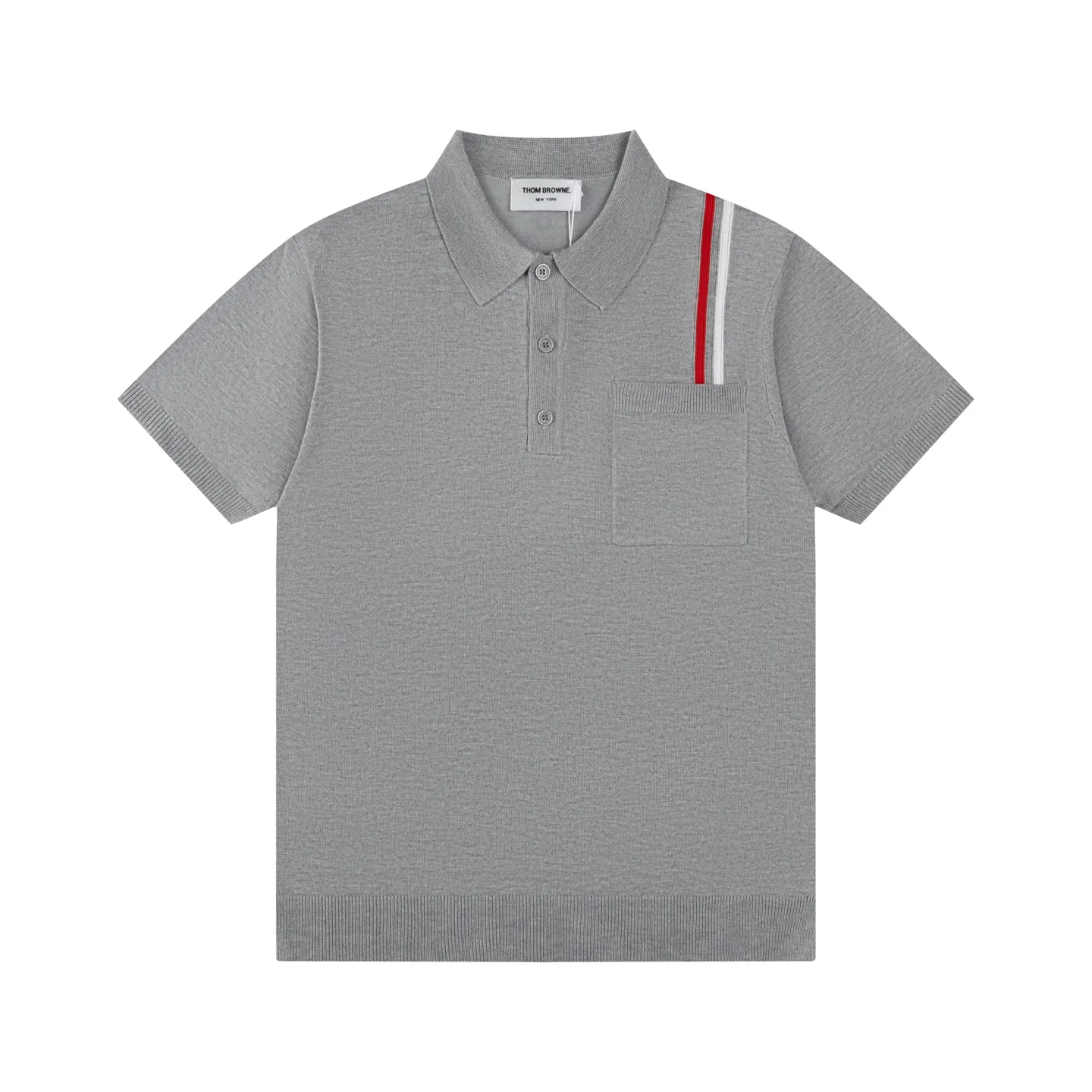 Thom Browne ➡️ TBClassic Classic Quality⚠️ ， ， ， ，Breathable， ， ❗️❗️ ， ！ TBSeries ， ， ！ :Gray Size:M-3XL